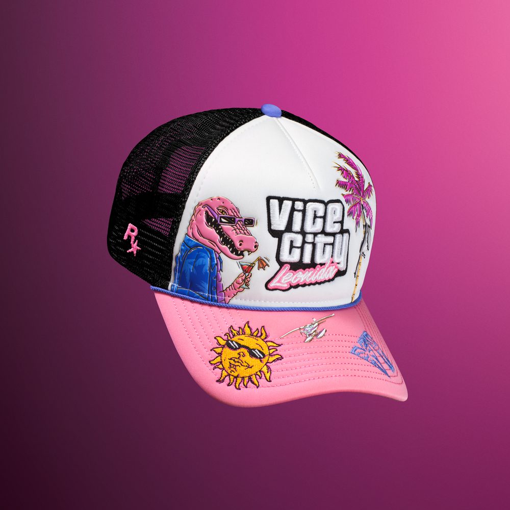 The New Era 9FORTY snapback from the set: Rockstar's own store sells a plain Rockstar snapback for €24.99