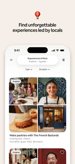 Experiences in Paris with Type and Duration filters, led by a two-hour pastry cooking class with The French Bastards from $104 per guest