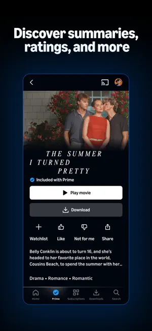 Downloads settings with automatic downloads switched on