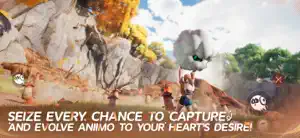 Capturing a wild Aniimo on a hillside with an Aniipod