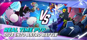 A dark-haired Legend versus an armoured rival across a VS splash, captioned real time PvP