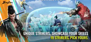 Nineteen strikers displayed as selectable characters