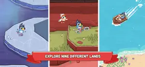 Three scenes of ice, canyon and sea — Explore Nine Different Lands
