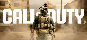 Call of Duty key art with a helmeted soldier in goggles in front of the logo