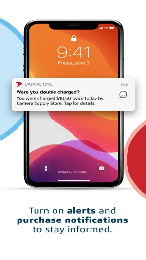 Lock screen alert asking about a $10.50 charge billed twice