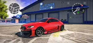 A red coupé parked outside the Pro Tuner Workshop
