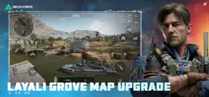Layali Grove map upgrade: an operator over a riverside village battlefield