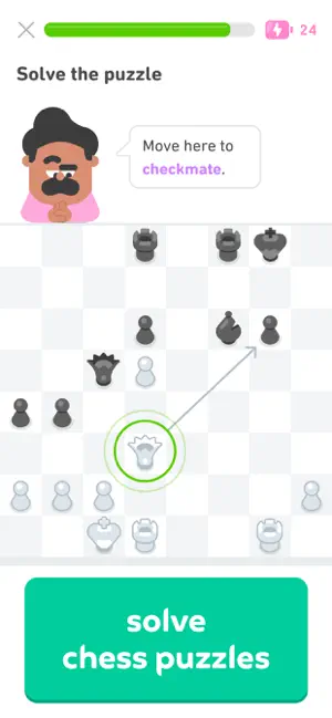 Chess puzzle asking for the move that delivers checkmate