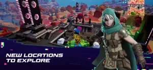Fortnite Festival rhythm track running with note lanes on screen