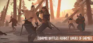 A wave of attackers charging through a sunlit wood — Dynamic Battles Against Waves of Enemies