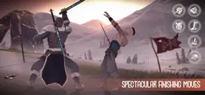 A slow-motion overhead strike on a bare hillside — Spectacular Finishing Moves