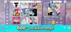 Song select screen with album-art tiles and M@GICAL☆CURE! LOVE ♥ SHOT! by SAWTOWNE rated 8, 14, 20, 28 and 30 from Easy to Master