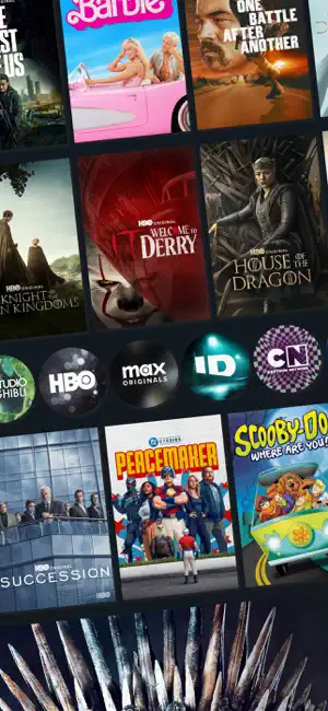 Collage of series artwork with brand hubs for HBO and Cartoon Network