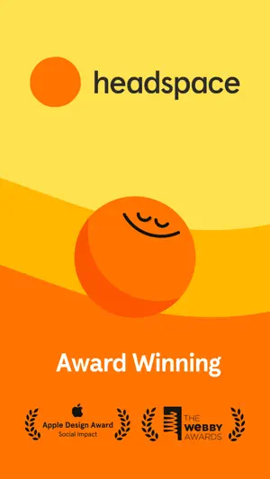 Brand screen with the orange mascot and award badges