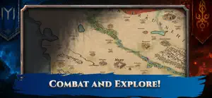Parchment map of Anatolia with rivers and marked locations — Combat and explore