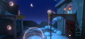 Ben on a moonlit rooftop beside a glass bubble