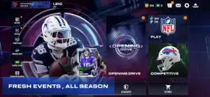Events hub with an opening drive event and competitive mode