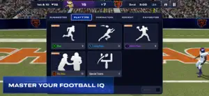 Play selection menu split into run, pass and special teams
