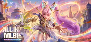 Anniversary key art with a hero in bright ceremonial dress