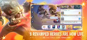 Announcement of eight revamped heroes now live