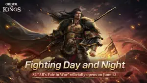 A general with a spear at night — Fighting Day and Night, Season 2