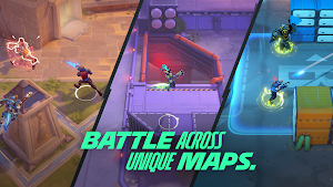Split view of Gibraltar and Cairo arenas from above with team markers — Battle Across Unique Maps