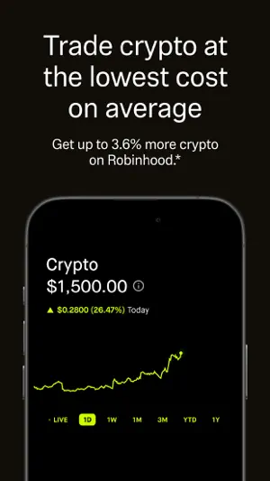 Crypto position worth $1,500 and up 26.47% for the day
