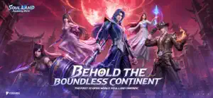 Key art of the Shrek Academy cast with a blue-haired hero and the tagline behold the boundless continent