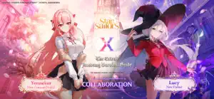 Star Sailors × TEASG collaboration art with Yennekar and Lucy