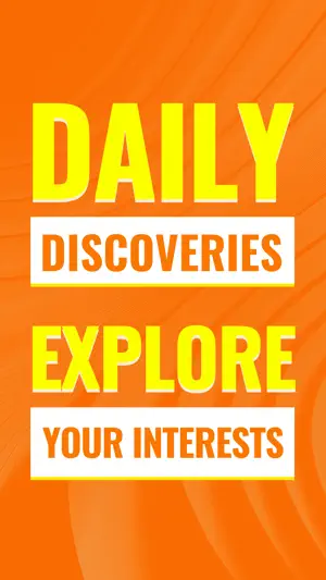 Brand card promoting daily discoveries across categories
