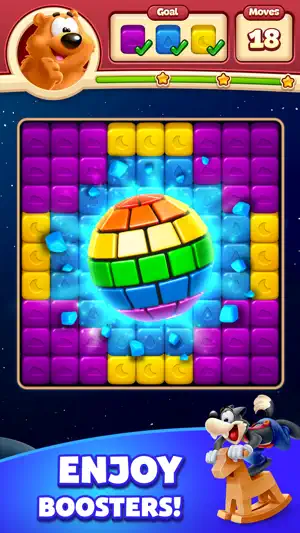 Disco ball booster detonating across a night-time board