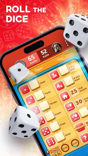 Duel scorecard with multipliers and both players' totals